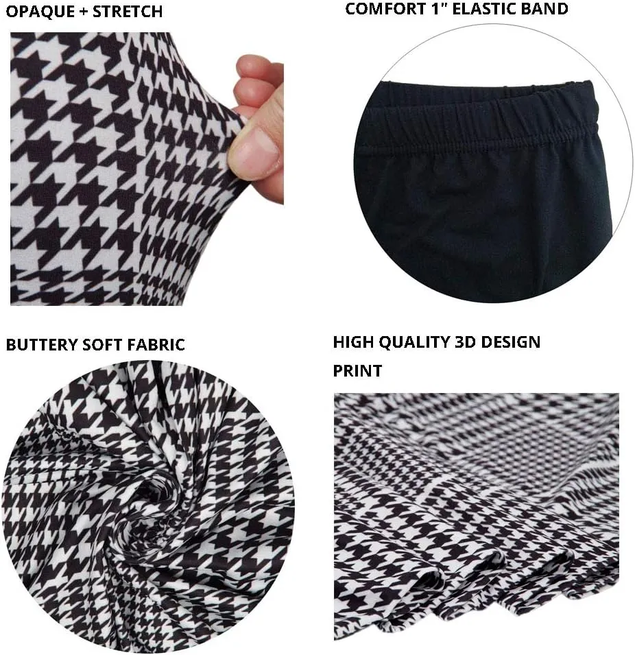sissycos Women's Artistic Splash Printed Biker Shorts Buttery Soft Workout Leggings