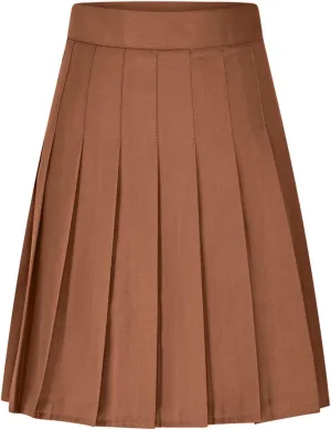 Skirt for Ladies Linen Mini Petite Loose Fit Ruched High Cut A Line Plain Skirts Women 2025