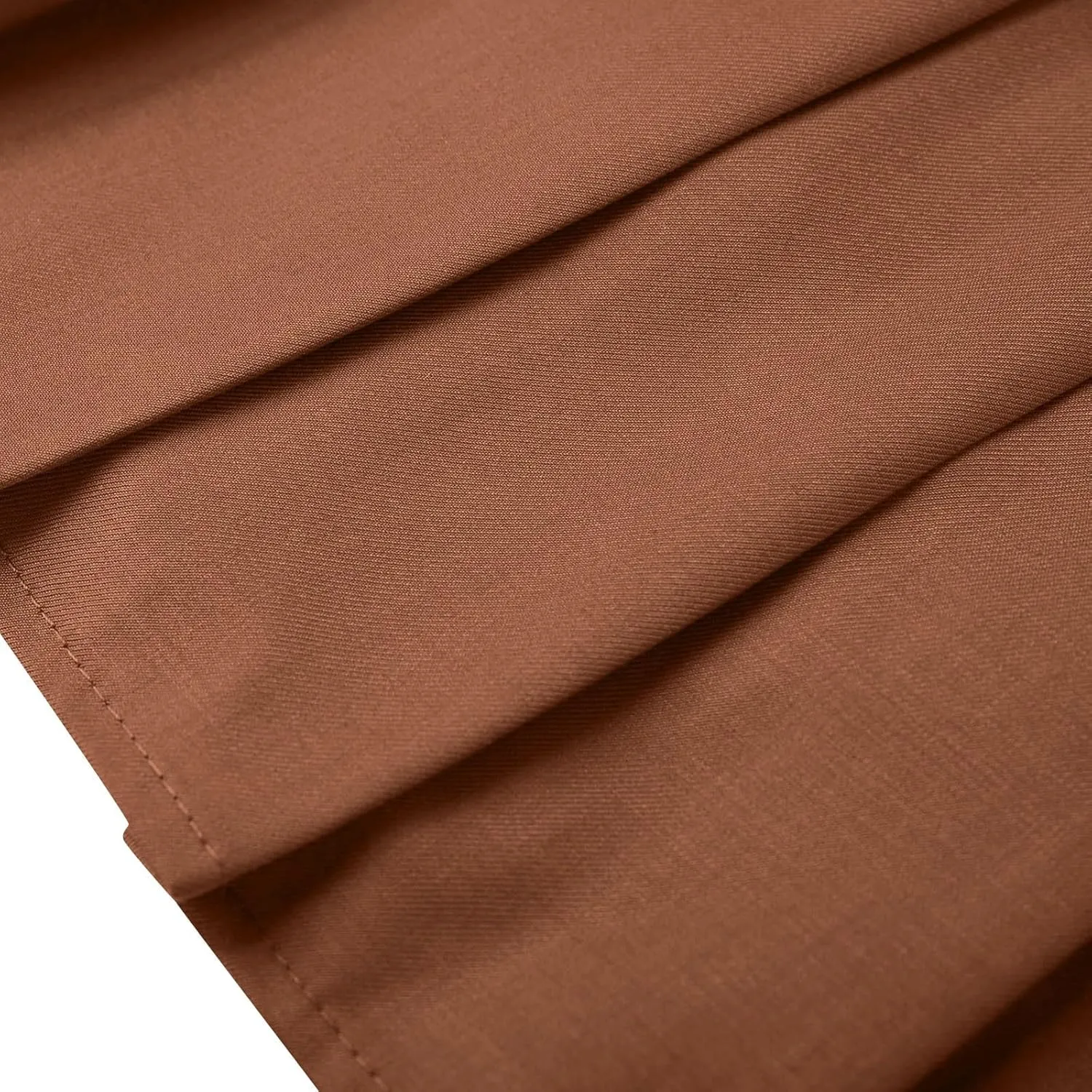 Skirt for Ladies Linen Mini Petite Loose Fit Ruched High Cut A Line Plain Skirts Women 2025