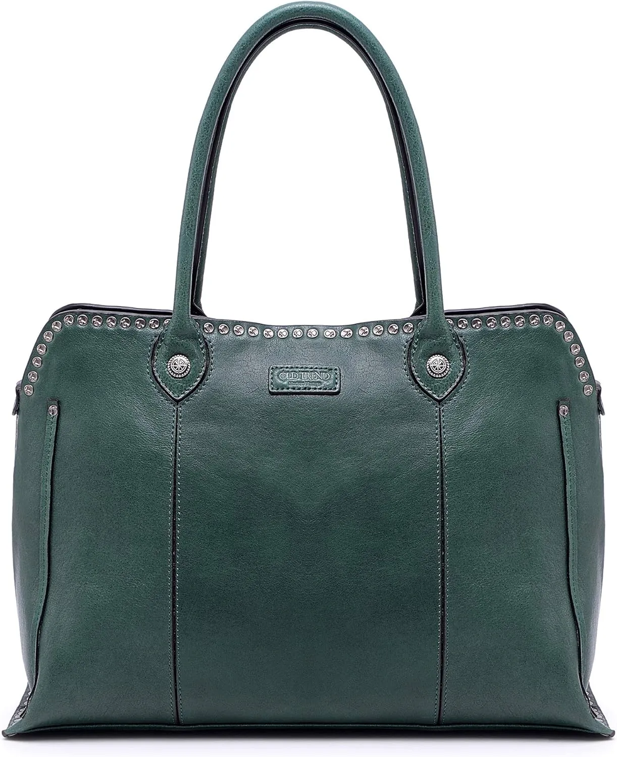 Soul Stud Satchel Bag | Made with Genuine Leather | Perfect Everyday Handbag for Women, Casual and Office Wear