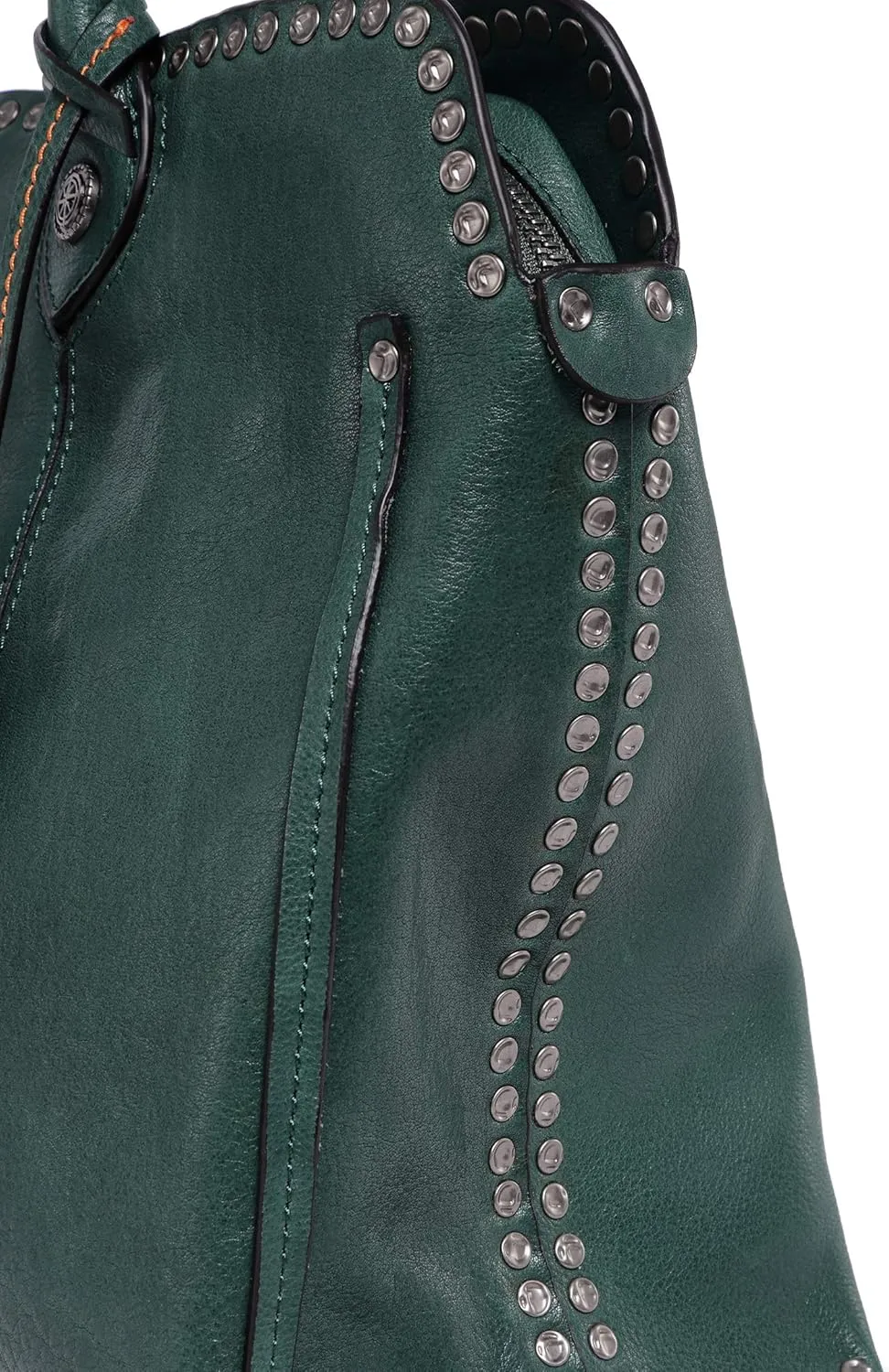 Soul Stud Satchel Bag | Made with Genuine Leather | Perfect Everyday Handbag for Women, Casual and Office Wear