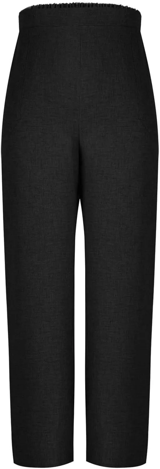 TARIENDY Plus Size Wide Leg Trousers for Women Womens high Waist Comfy Pants Lightweight Elastic Trousers Comfy Outfits