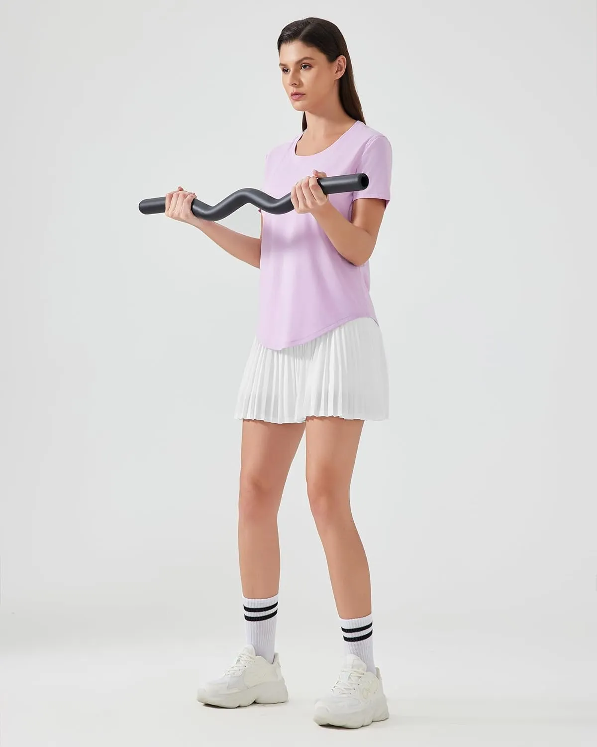Tennis Skirts for Women High Waisted Pleated Athletic Skirt with Shorts Tummy Control A Line Golf Skort with Pockets
