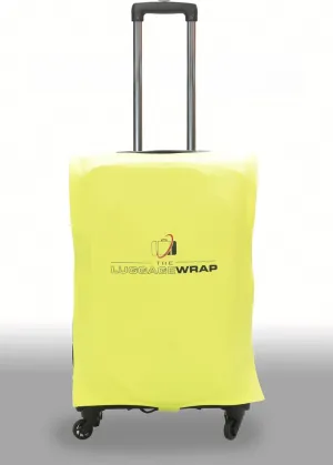 The Best TSA Luggage Protector Suitcase Cover (Neon Green, Medium)