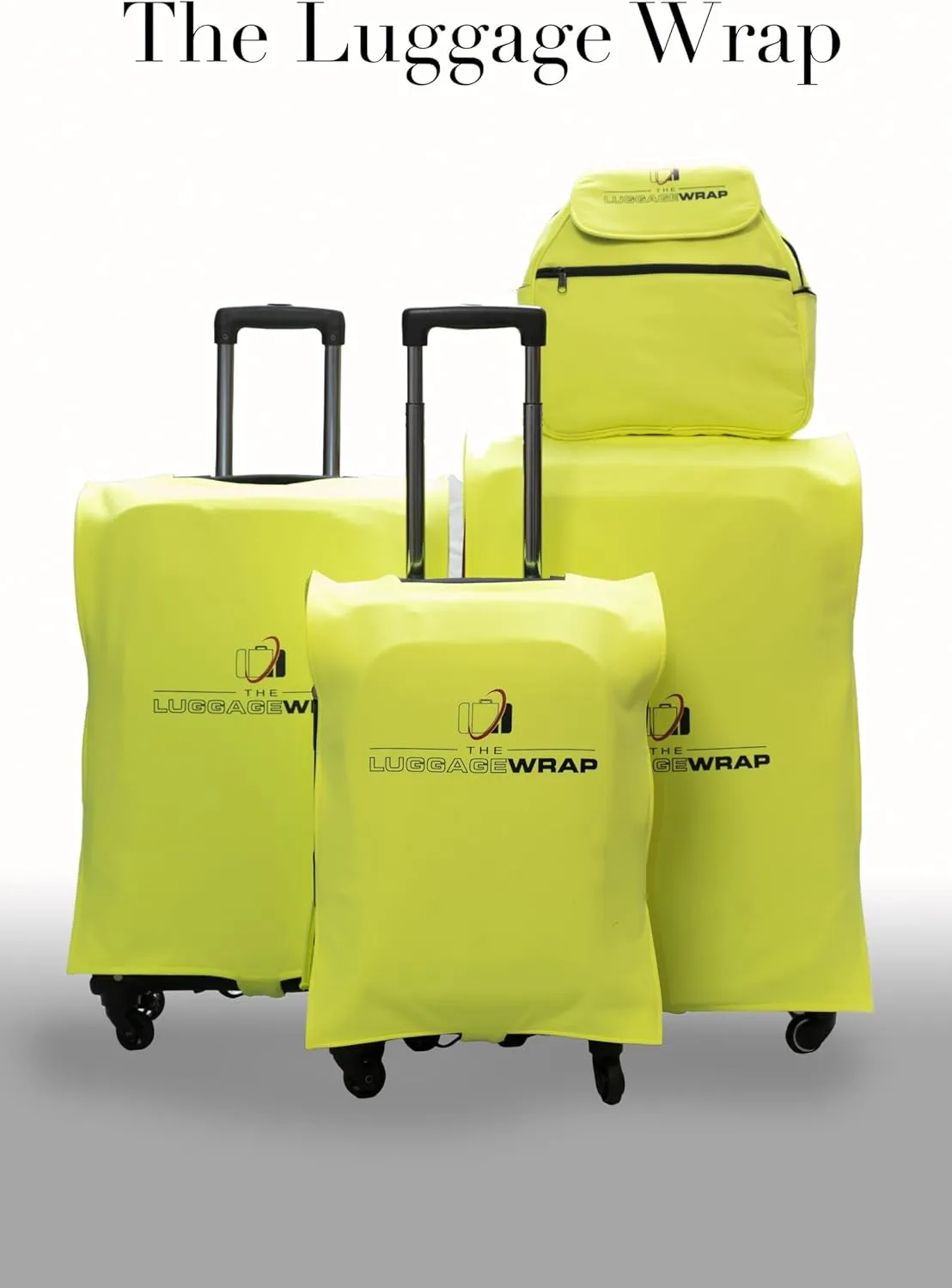 The Best TSA Luggage Protector Suitcase Cover (Neon Green, Medium)