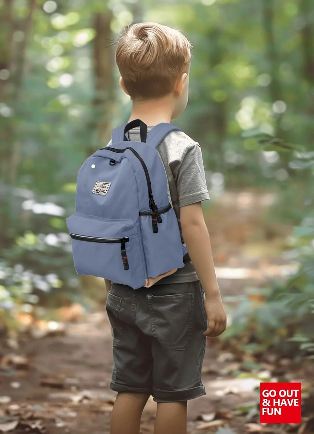 Toddler Backpack for Boys 2-5: Preschool Kindergarten Backpack - 13" Daycare Backpack Fit A4 Folder
