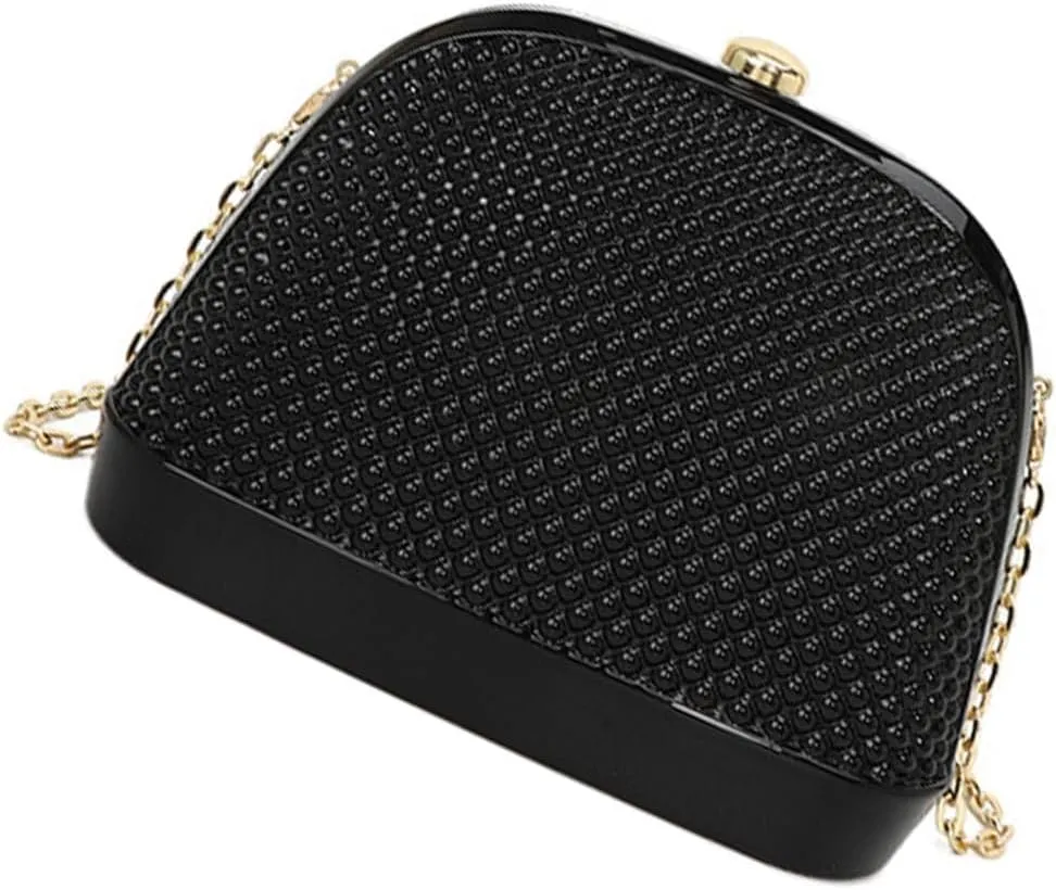 Unique Shell Shaped Acrylic Clutch Bag For Wedding And Evening Parties Shoulder Crossobdy Purse Party Handbag
