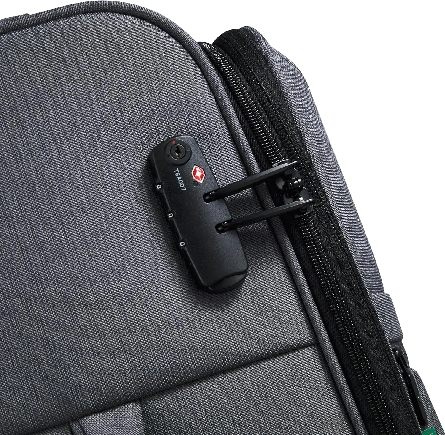 United Colors of Benetton Be Softside Expandable Luggage with Spinner Wheels, Anthracite, Checked-Medium 23 Inch