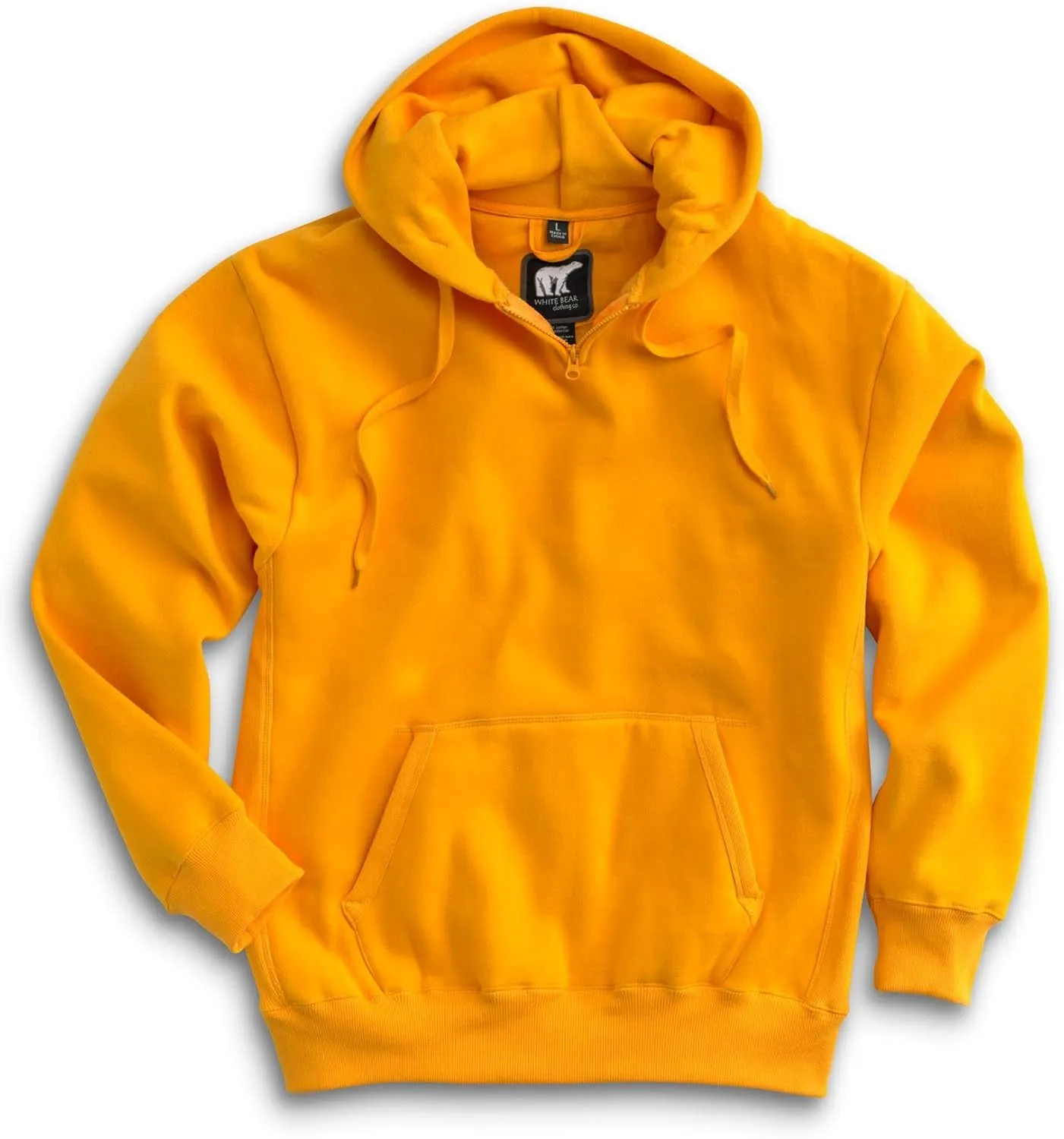 White Bear Clothing Co. Heavyweight Hoody Style 1000, Available in 18 Sizes: XXS-6XL, LT-6XT