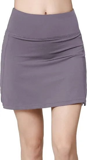Women's Active Athletic Skirt Sports Golf Tennis Running Pockets Skort
