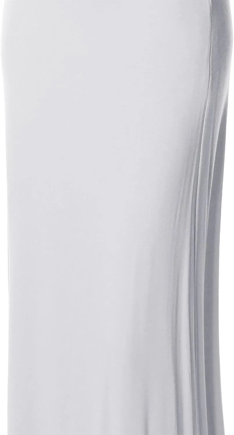 Women's Awesome 21 Stylish Fold Over Flare Long Maxi Skirt