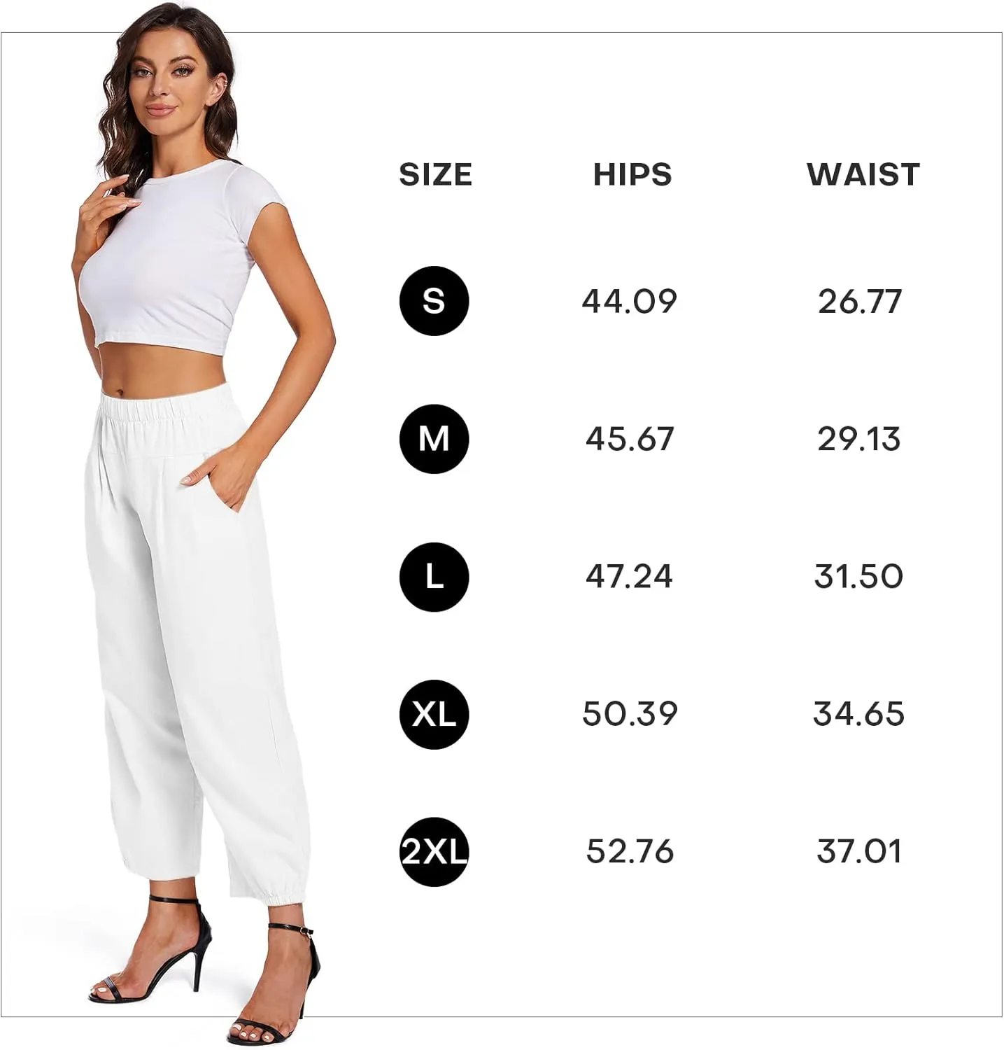 Womens Capri Yoga Pants Wide Leg Loose Comfy Lounge Cropped Capris with Pockets