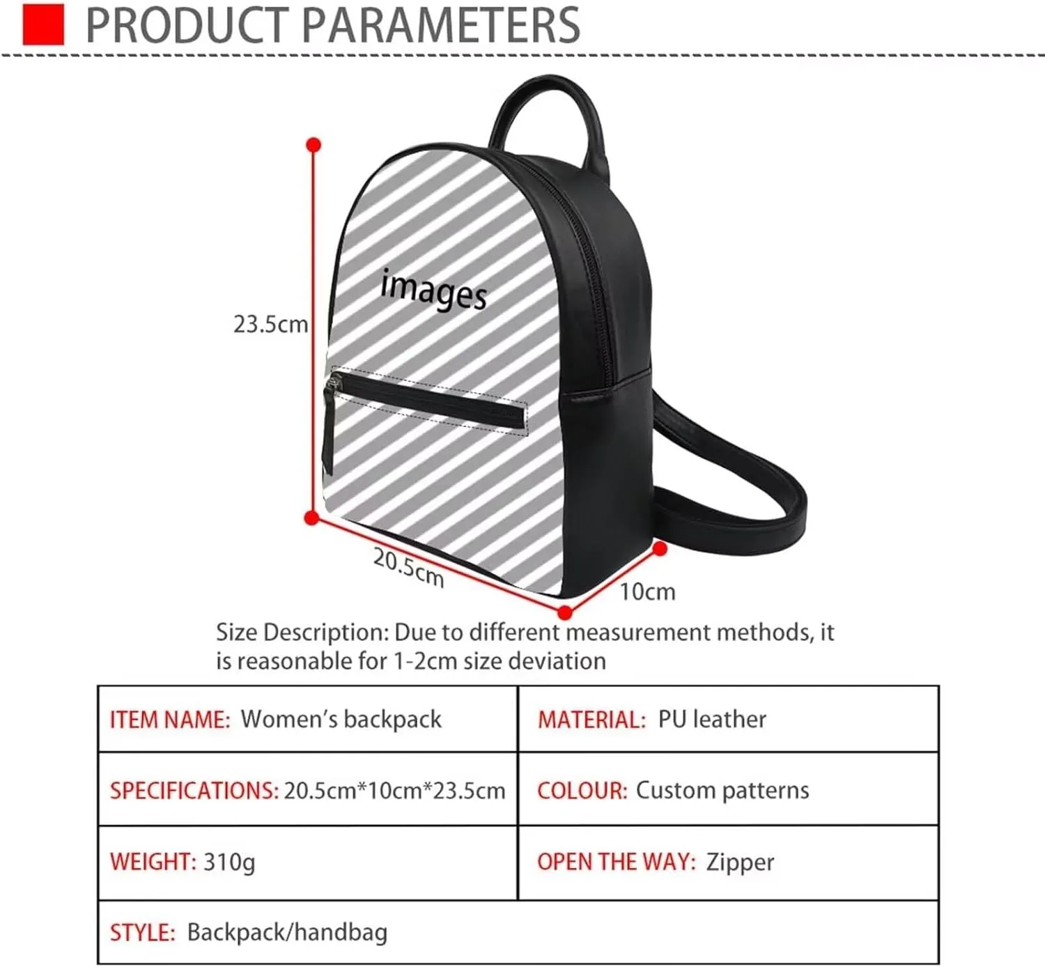 Womens Fashion Backpack Handbags with Front Pocket Artistic Simple Butterfly Mini School Backpack Purse for Kids Protable Travel Bags Dustproof Shoulder Bookbags