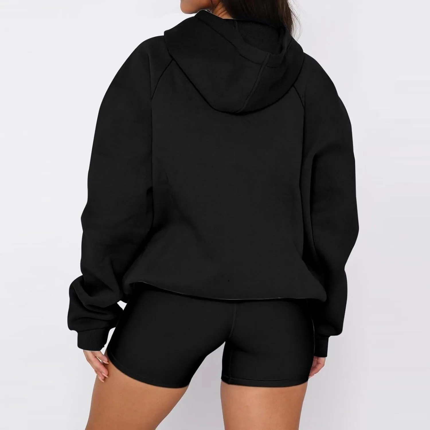 Womens Fleece Oversized Hoodies Sweatshirts Hooded Pullover Tops Sweaters Casual Comfy Fall Fashion Outfits Clothes