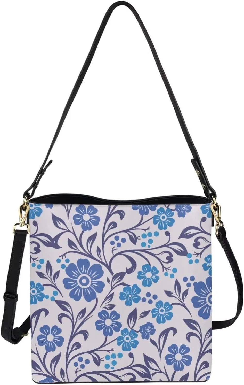 Womens Purse Tote Bags with Detachable Strap and Magnetic Snap Ladies Travel Shoulder Satchel