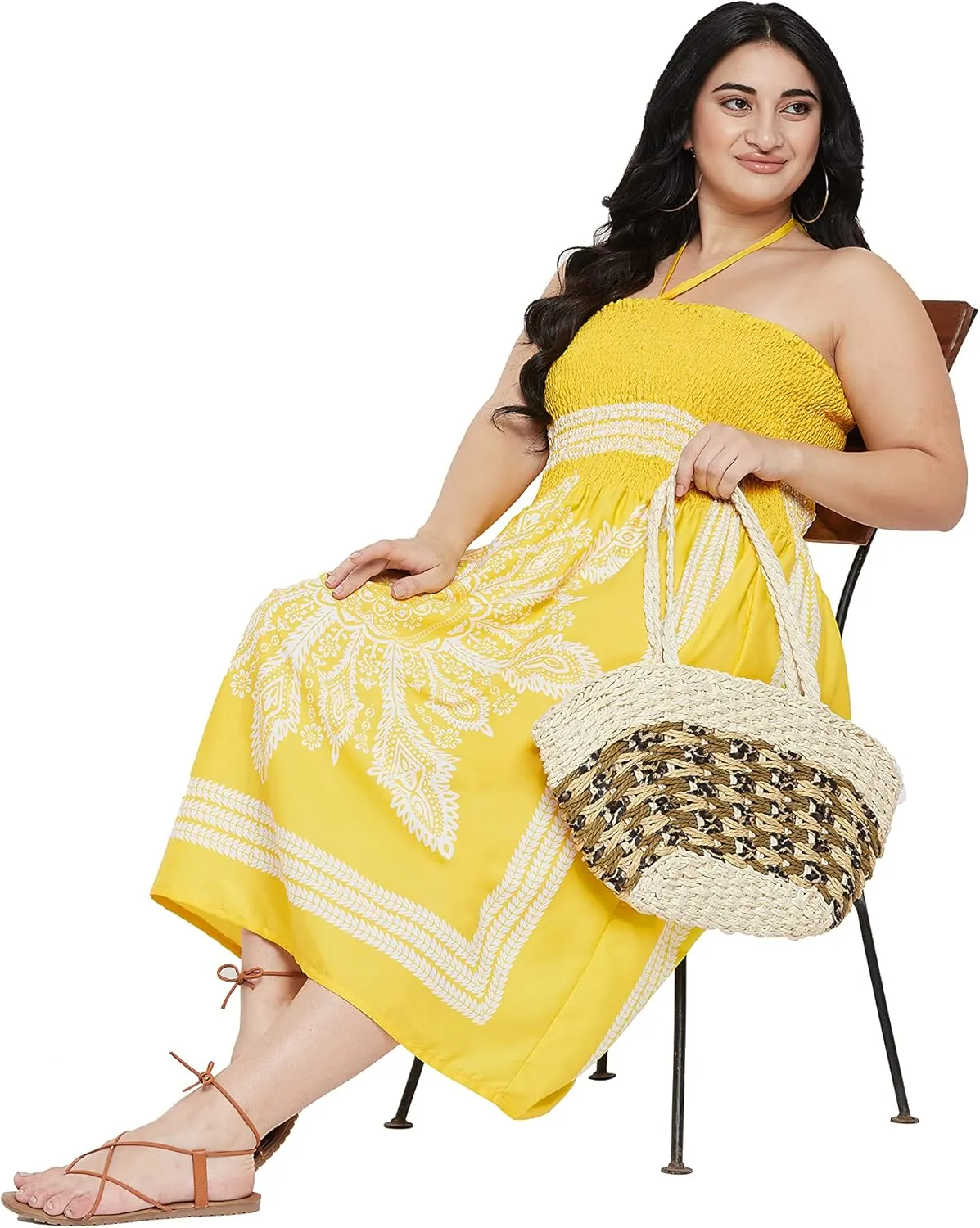 Women's Summer Casual Dress Comfy Tube Dresses Sundresses Beach Dress Tops for Girls