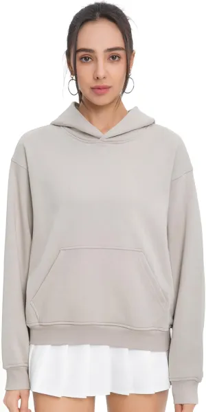 Womens Sweatshirts Hoodies Thin Spring and Fall loose Fashion Comfy Long Sleeve with Pockets Pullover
