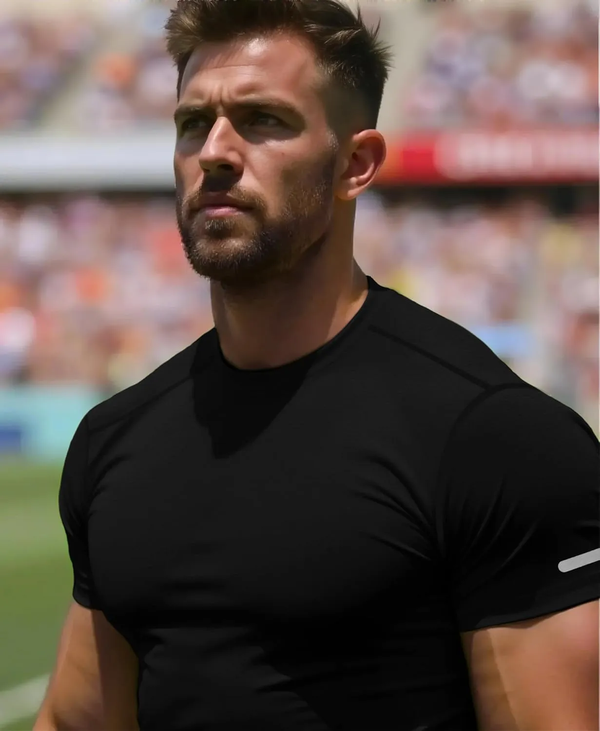 Workout Shirts Men Moisture Wicking T-Shirt Quick Dry Running Short Sleeve Gym Performance Active Tee Athletic Fit
