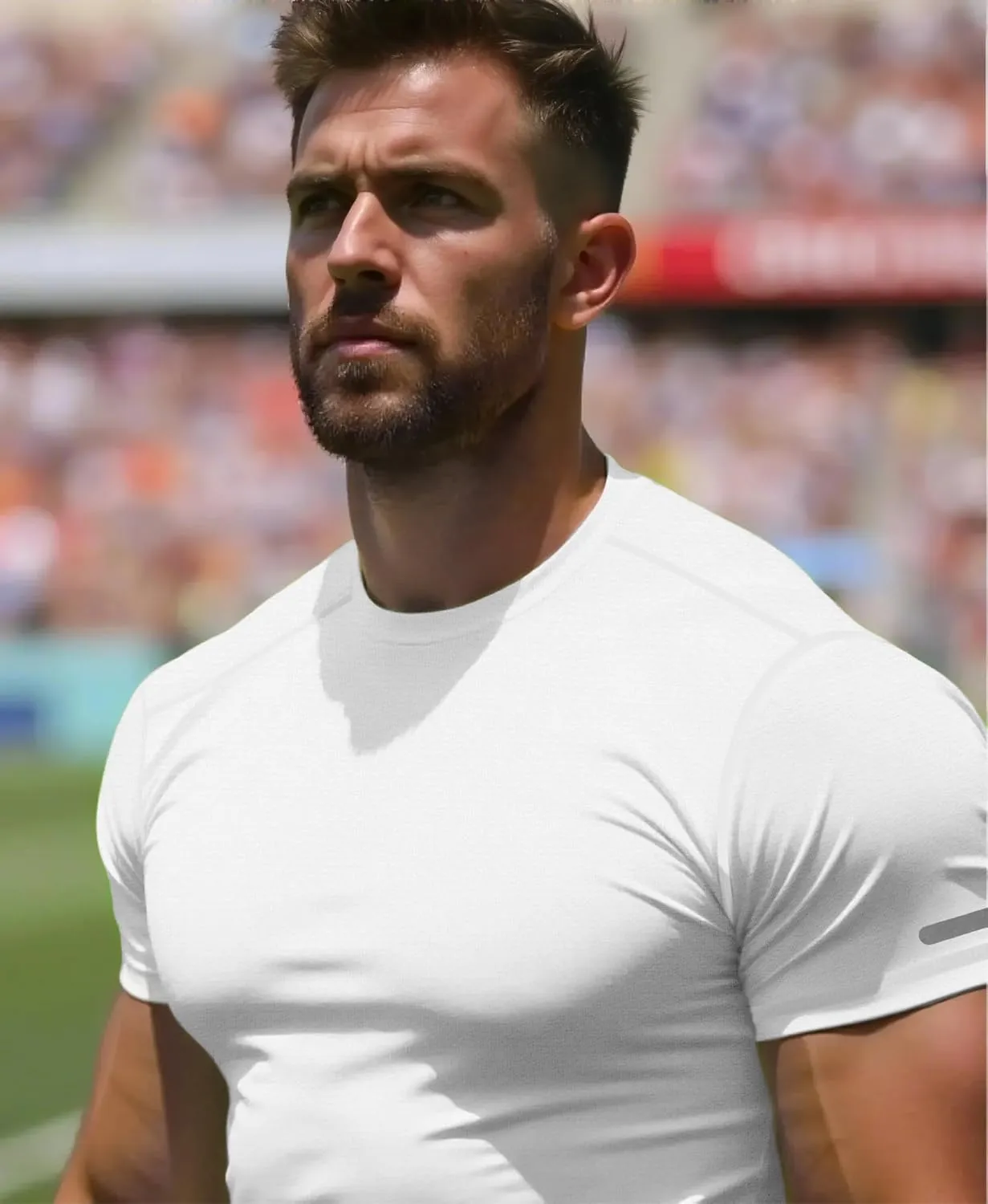 Workout Shirts Men Moisture Wicking T-Shirt Quick Dry Running Short Sleeve Gym Performance Active Tee Athletic Fit