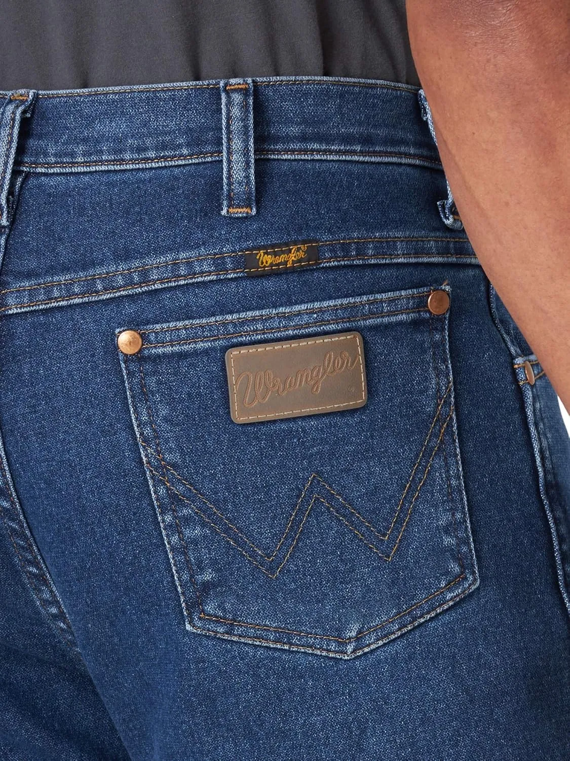 Wrangler Men's Cowboy Cut Active Flex Slim Fit Jean