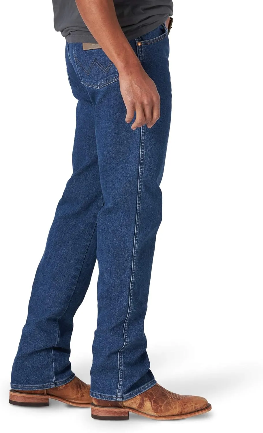 Wrangler Men's Cowboy Cut Active Flex Slim Fit Jean
