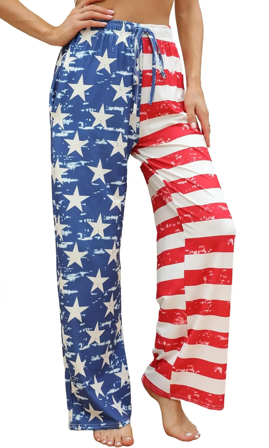 X-Image Women Comfy Casual Pajama Pants with Pockets & Drawstring