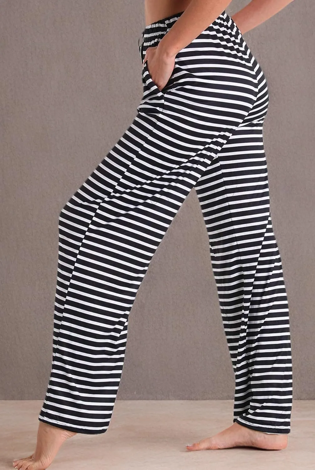 X-Image Women Comfy Casual Pajama Pants with Pockets & Drawstring