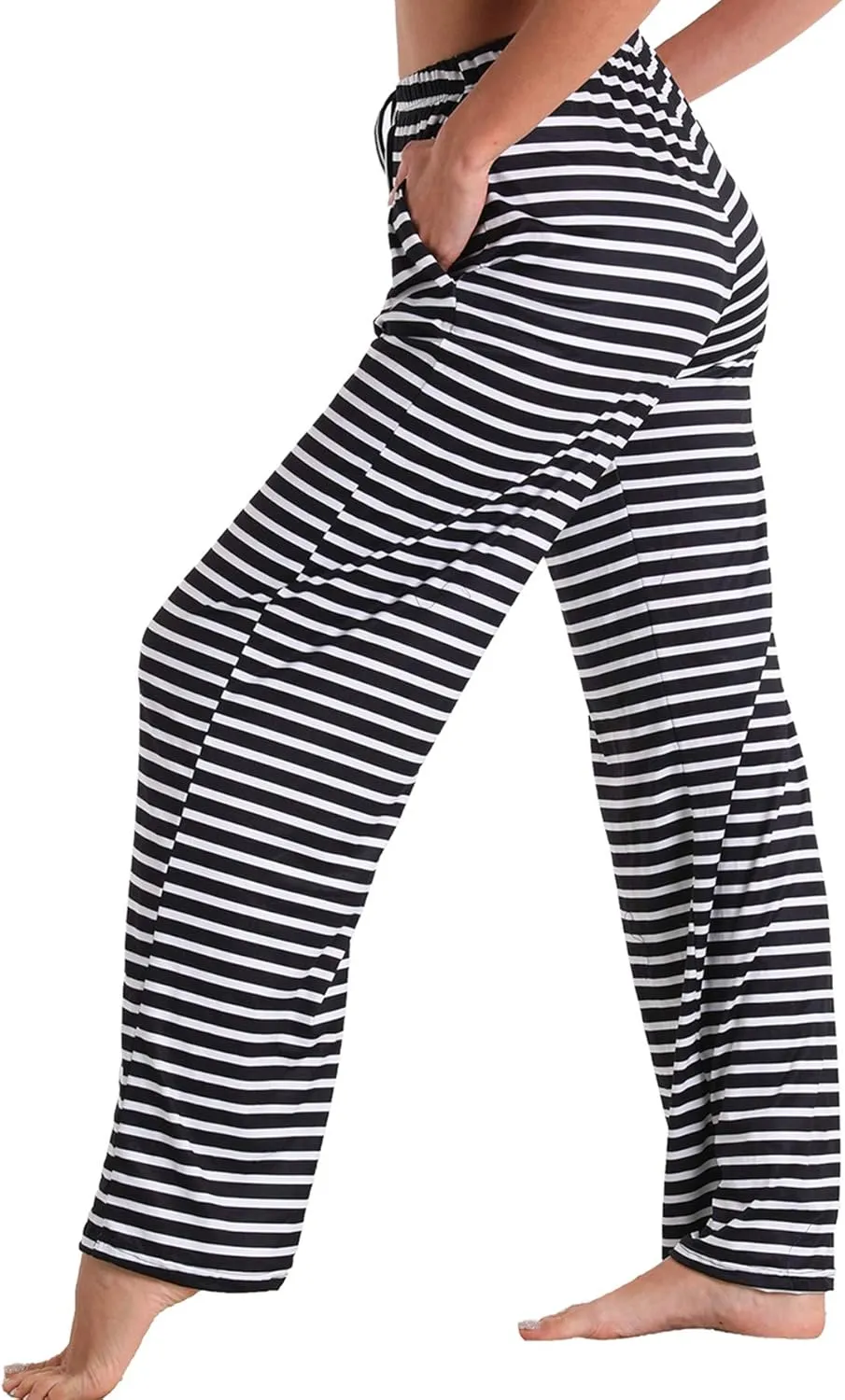 X-Image Women Comfy Casual Pajama Pants with Pockets & Drawstring