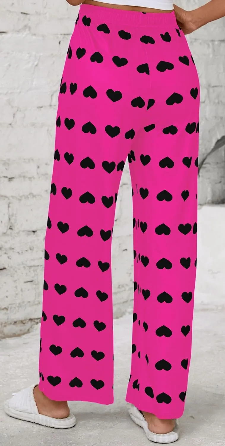 X-Image Women Comfy Casual Pajama Pants with Pockets & Drawstring