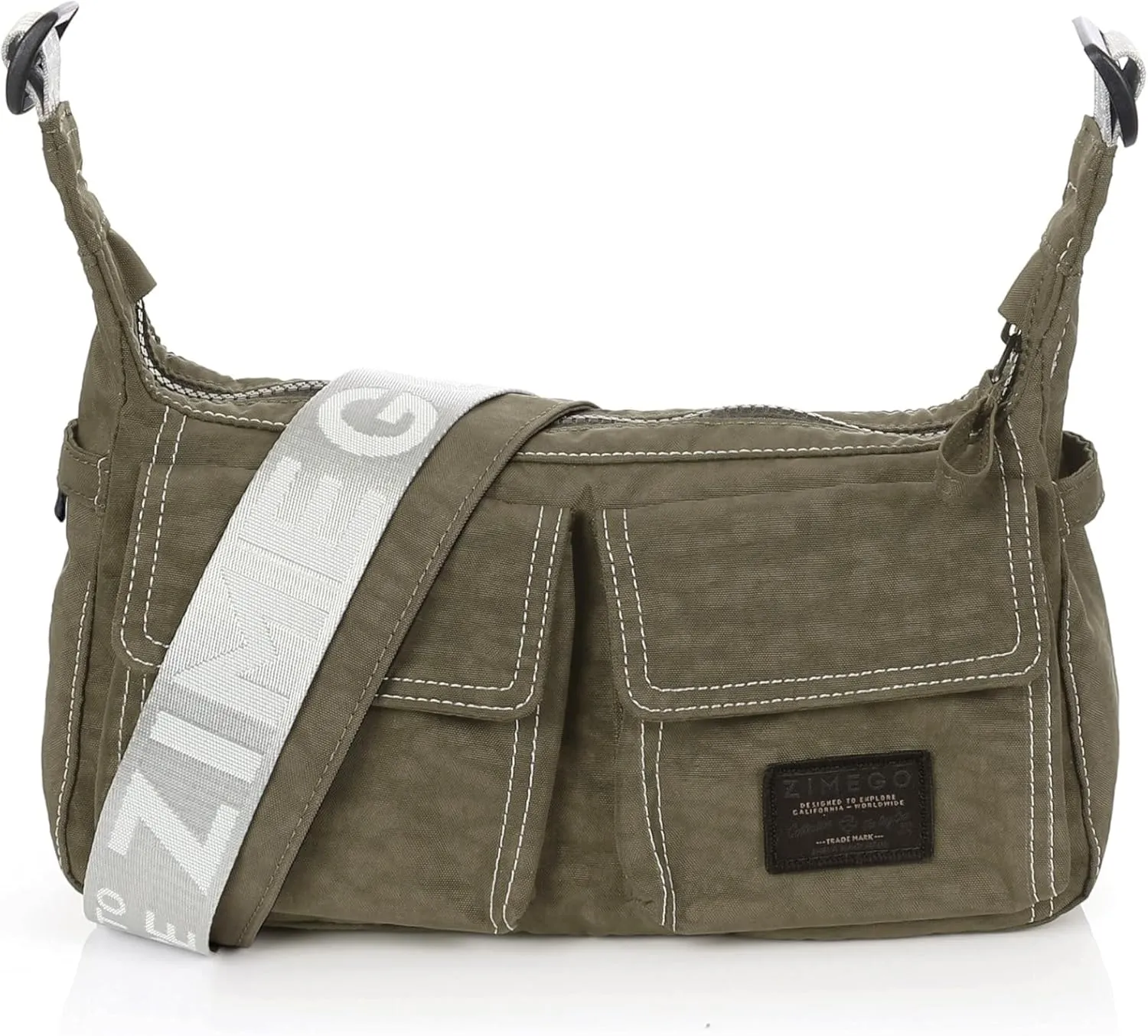 ZIMEGO Women's Cute Shoulder Bag  Stylish Everyday Satchel and Hobo Handbag