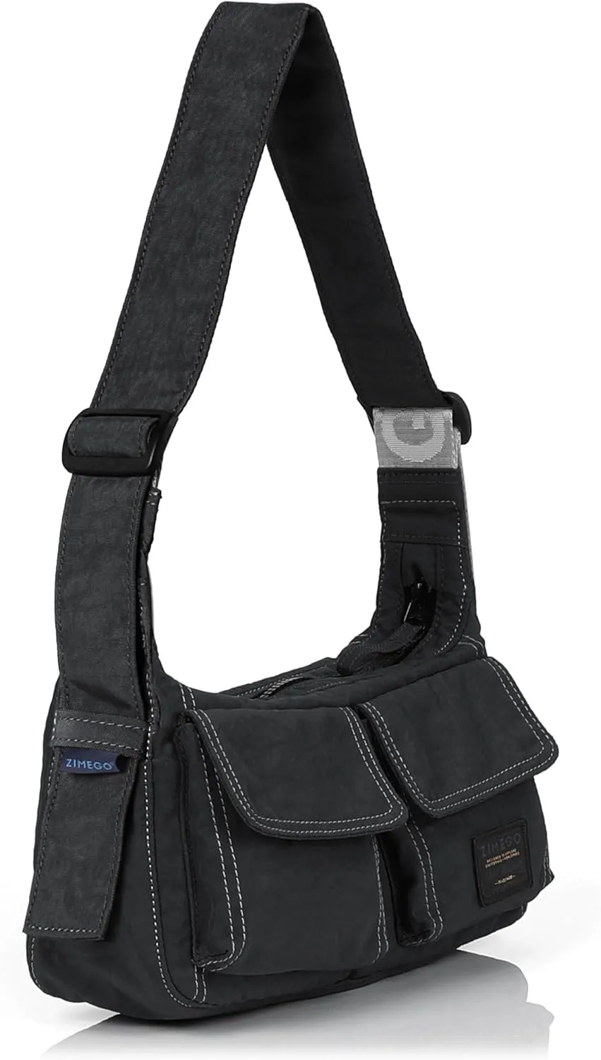 ZIMEGO Women's Cute Shoulder Bag  Stylish Everyday Satchel and Hobo Handbag
